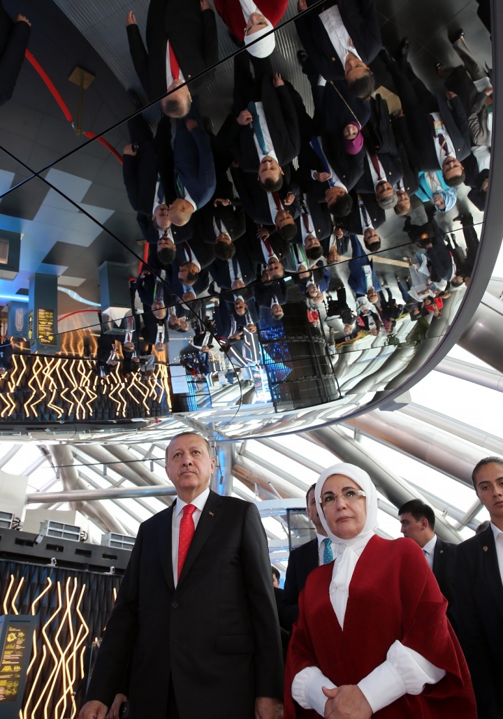 Cumhurbaşkanı Erdoğan Kazakistan'da cami ziyaret etti, EXPO fuarını gezdi 15