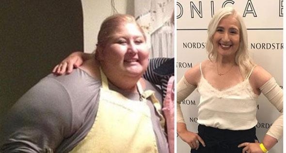 İki insan ağırlığında kilo veren kadın, Jacquelina Adan! 6