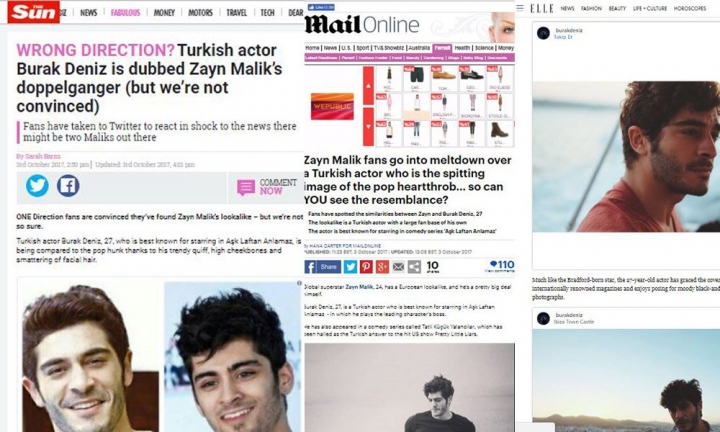 Burak Deniz'in Zayn Malik'le benzerliği dünya basınında! 3