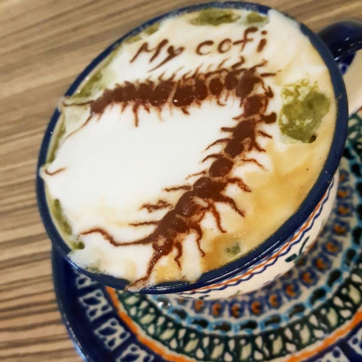 Kahve baristasından gerçekçi kahve köpüğü sanatı! 6