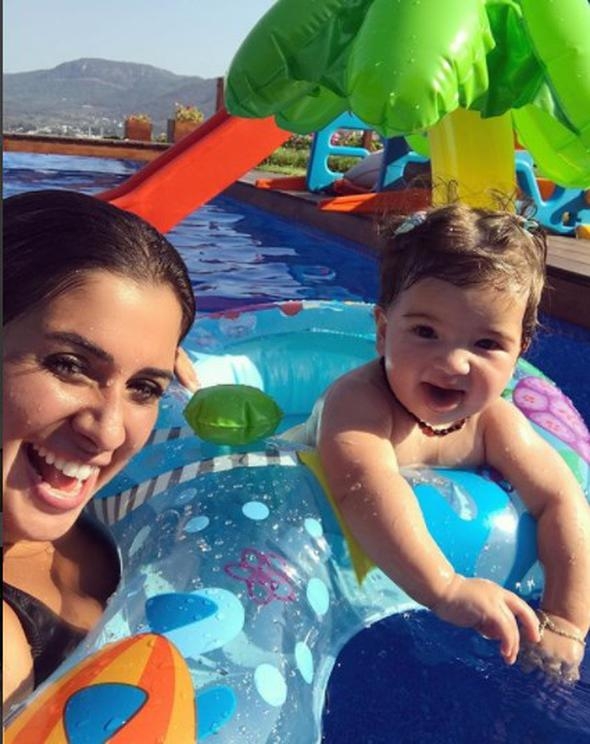 Buse Terim'in kızı Nil 1 yaşında! 4