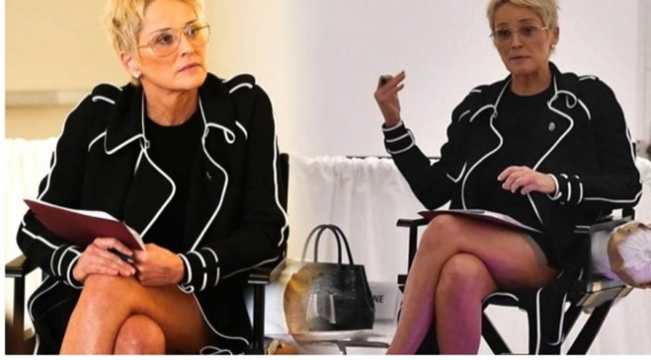 Sharon Stone'dan 25 yıl sonra gelen meşhur oturuş! 4