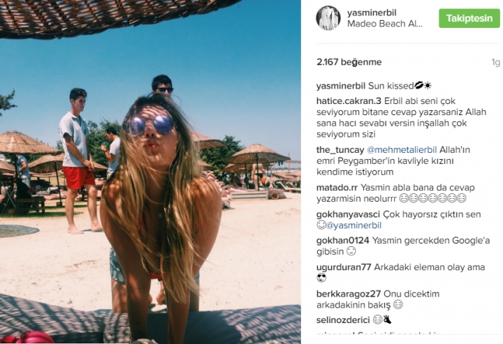 Nergis Kumbasar'dan, kızı Yasmin Erbil'in cesur pozlarına şaşırtan yaklaşım! 2
