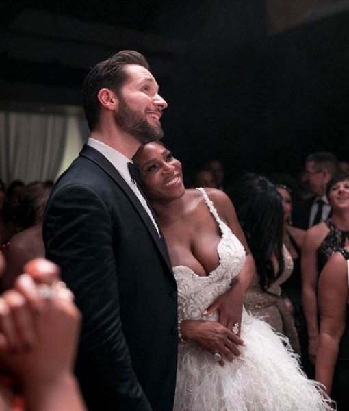Tenisçi Serena Williams evlendi! İşte o görkemli düğünden kareler... 24
