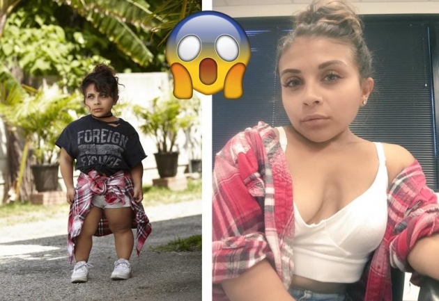 1 metrelik boyuyla dünyanın en kısa modeli kendine hayran bırakıyor! 4