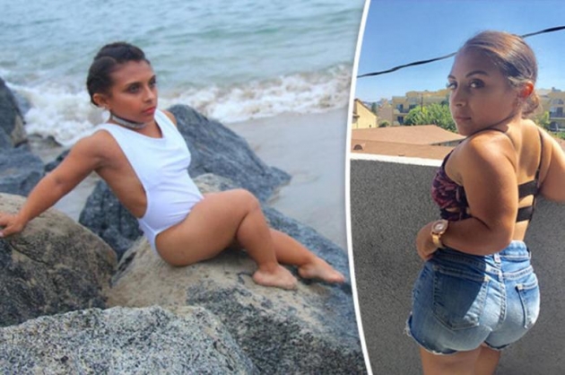 1 metrelik boyuyla dünyanın en kısa modeli kendine hayran bırakıyor! 1
