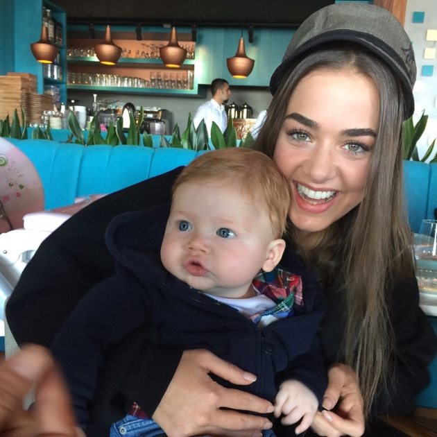 Didem Uzel'in oğlu tatlılığıyla Instagram fenomeni oldu! 9