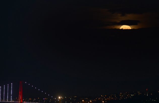 İstanbul'dan ''Süper Ay'' manzaraları... 4