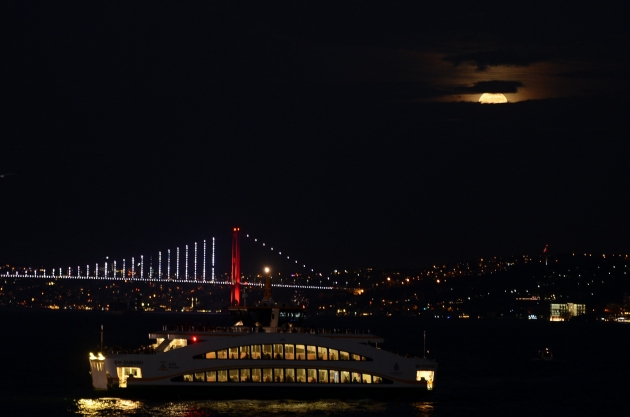 İstanbul'dan ''Süper Ay'' manzaraları... 5