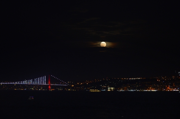 İstanbul'dan ''Süper Ay'' manzaraları... 6
