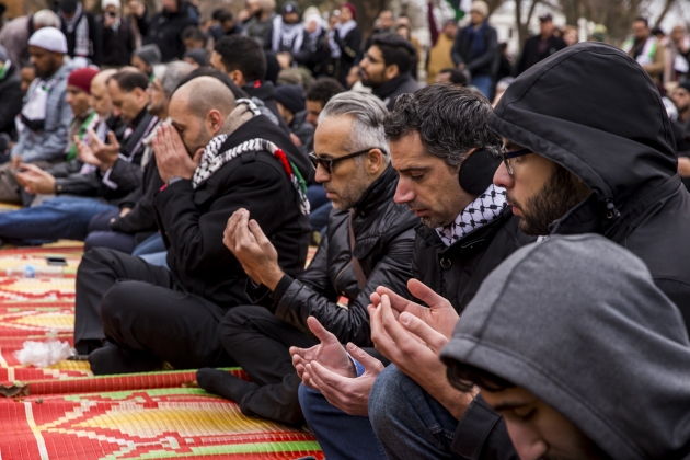 Beyaz Saray önünde Kudüs protestosu... 4