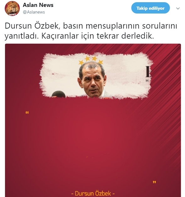 Dursun Özbek'in basın toplantısının özeti: "Güzel soru, çok güzel soru, gerçekten güzel soru!" 1