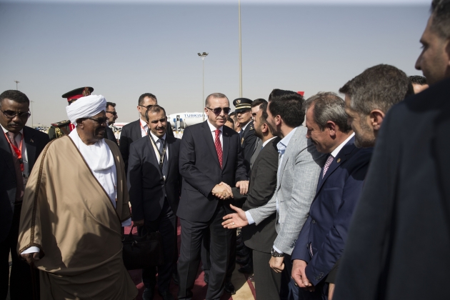 Cumhurbaşkanı Erdoğan Sudan'da... 14