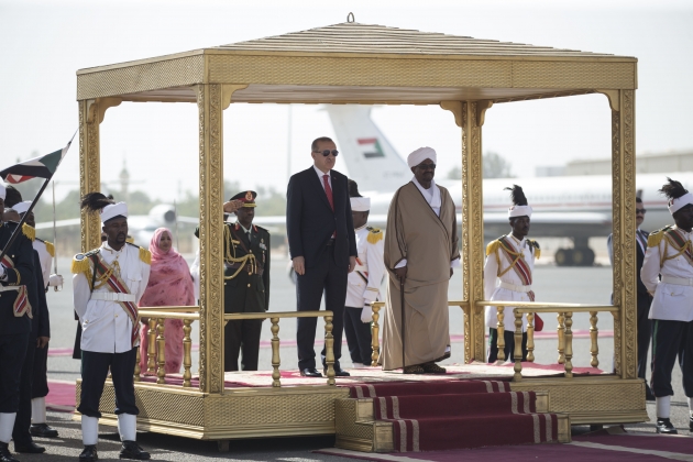 Cumhurbaşkanı Erdoğan Sudan'da... 9