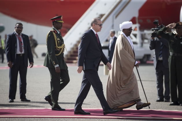 Cumhurbaşkanı Erdoğan Sudan'da... 13