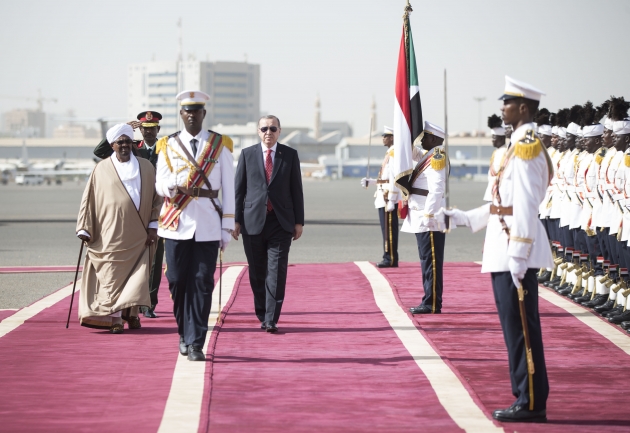Cumhurbaşkanı Erdoğan Sudan'da... 11