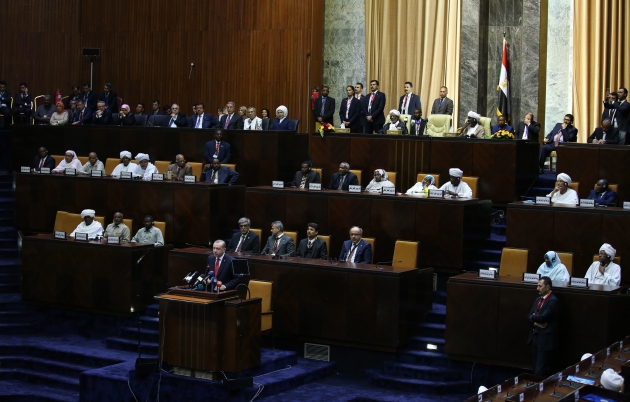 Cumhurbaşkanı Erdoğan Sudan'da... 45