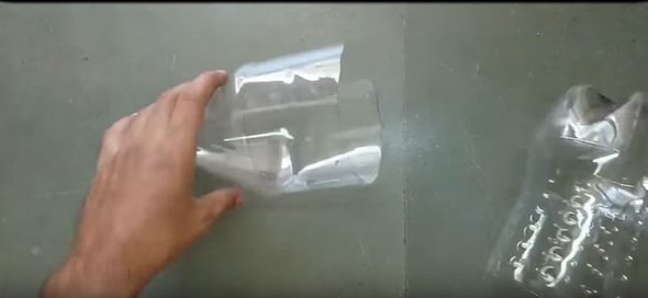 Pet şişeden süpürge yaptılar! 5