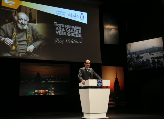 Üsküdar Belediyesi'nden "Foto Muhabiri Ara Güler'e Vefa Gecesi"... 17