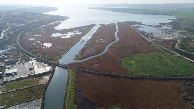 Kanal İstanbul'un güzergahı havadan görüntülendi! 20
