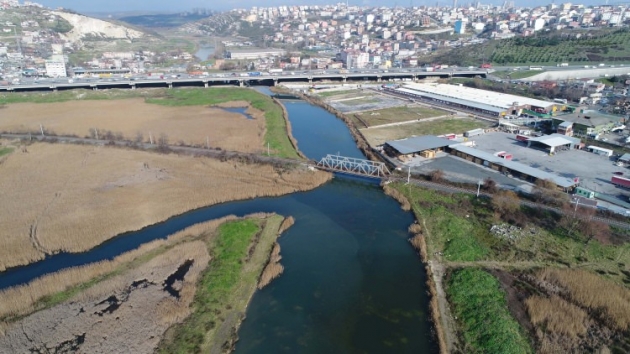 Kanal İstanbul'un güzergahı havadan görüntülendi! 18