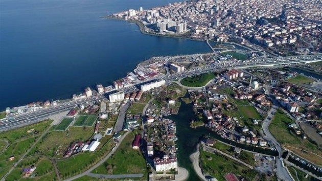 Kanal İstanbul'un güzergahı havadan görüntülendi! 13