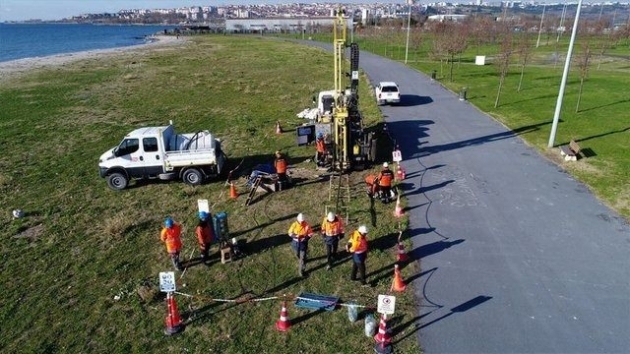 Kanal İstanbul'un güzergahı havadan görüntülendi! 9