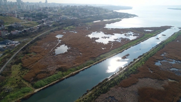 Kanal İstanbul'un güzergahı havadan görüntülendi! 19