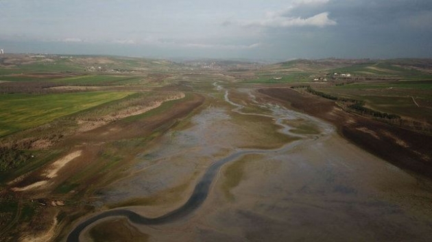 Kanal İstanbul'un güzergahı havadan görüntülendi! 1