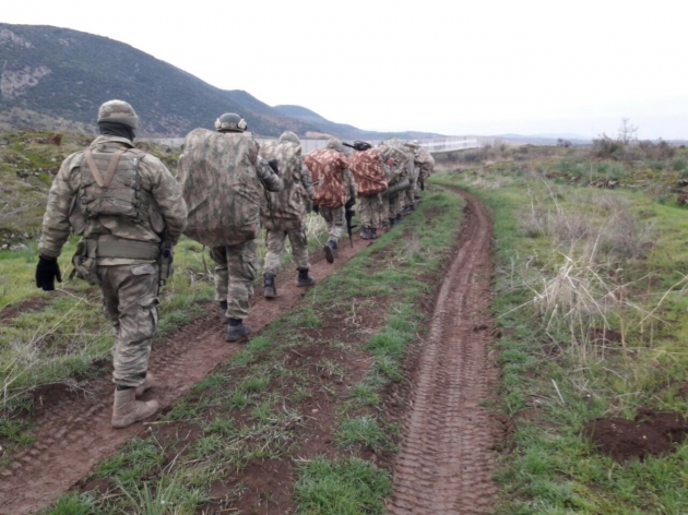 TSK kara unsurları Afrin'in  5 kilometre içine girdi 6
