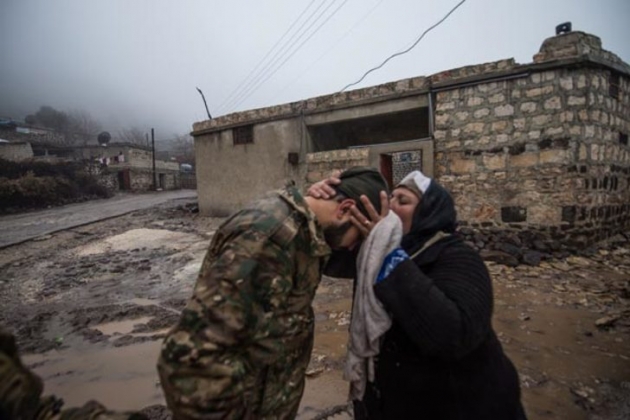 Teröristlerden kurtarılan ilk köyden fotoğraflar geldi! 14