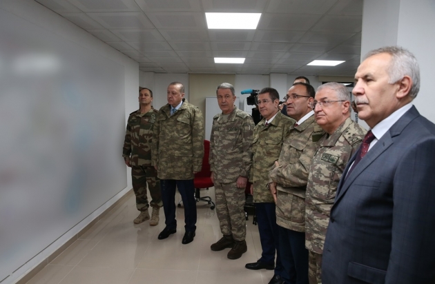 Cumhurbaşkanı Erdoğan'dan Hatay'daki harekat merkezine ziyaret... 2