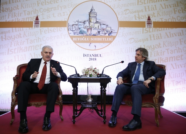 Başbakan Binali Yıldırım Beyoğlu Sohbetleri'nin konuğu oldu... 21