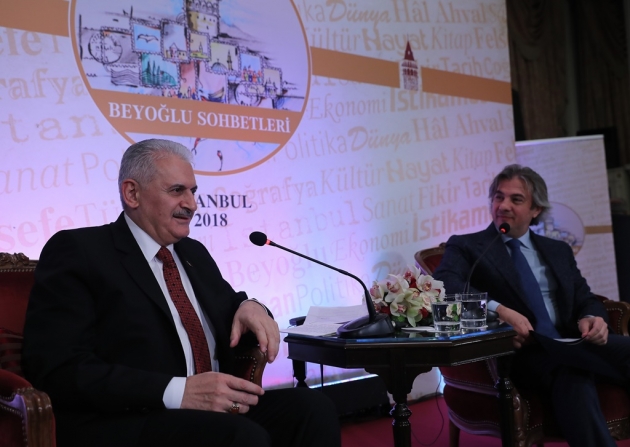 Başbakan Binali Yıldırım Beyoğlu Sohbetleri'nin konuğu oldu... 8