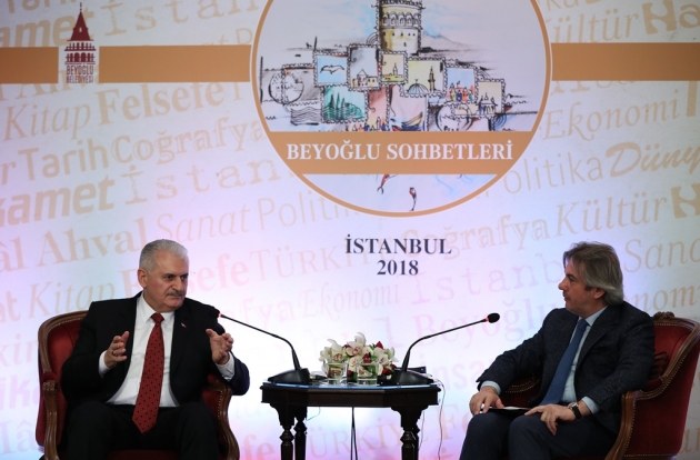 Başbakan Binali Yıldırım Beyoğlu Sohbetleri'nin konuğu oldu... 3