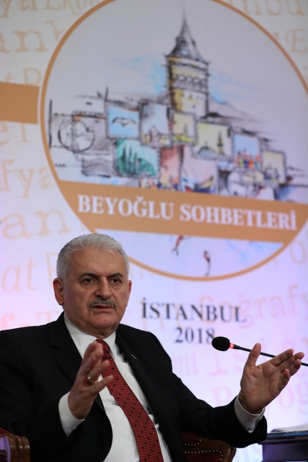 Başbakan Binali Yıldırım Beyoğlu Sohbetleri'nin konuğu oldu... 1