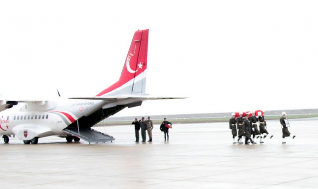 Afrin şehitleri Aktağ ve Akgül memleketlerine uğurlandı... 8