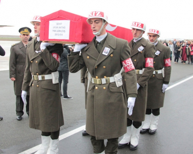 Afrin şehitleri Aktağ ve Akgül memleketlerine uğurlandı... 16
