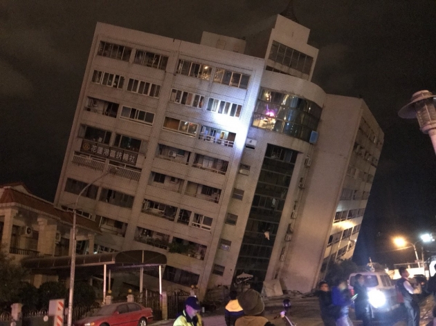 Tayvan 6.4 şiddetindeki depremle sarsıldı... 2