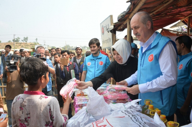 Numan Kurtulmuş mülteci kamplarını ziyaret etti / GALERİ 35