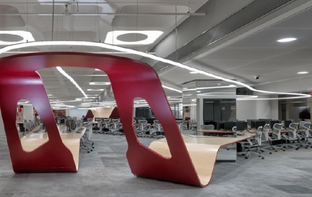 Herkesi imrendirecek bir ofis! Hem de İstanbul'da 10