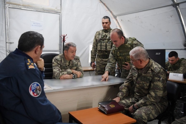 Hulusi Akar'dan sıfır noktasında denetleme... 1