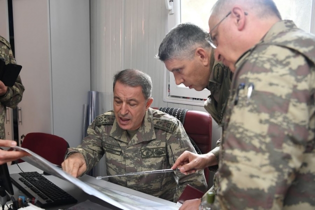 Hulusi Akar'dan sıfır noktasında denetleme... 7