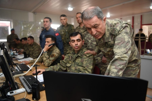 Hulusi Akar'dan sıfır noktasında denetleme... 9