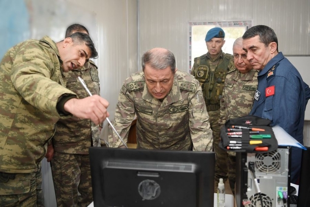 Hulusi Akar'dan sıfır noktasında denetleme... 11