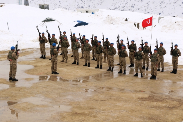 Teröristlerin "girilemez" dediği Kato çelik miğfer oldu! 1