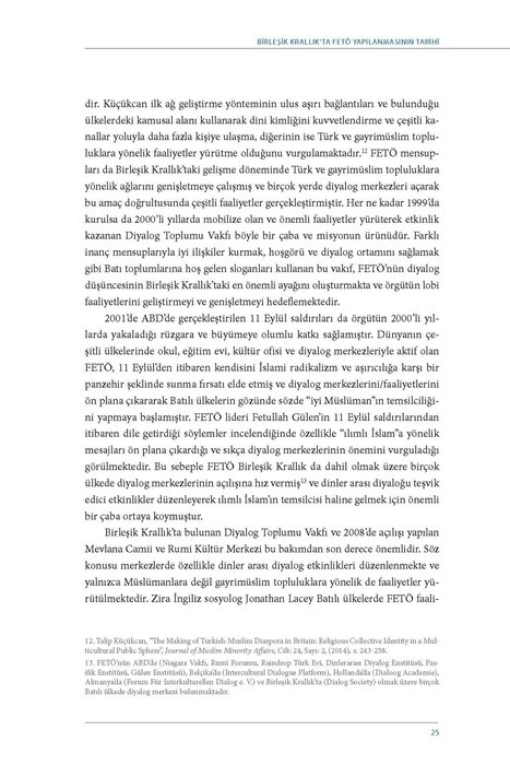 SETA'nın raporu FETÖ'nün İngiltere yapılanmasını deşifre etti... 11