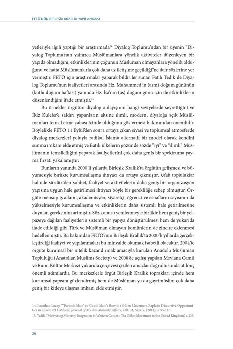 SETA'nın raporu FETÖ'nün İngiltere yapılanmasını deşifre etti... 12