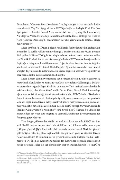 SETA'nın raporu FETÖ'nün İngiltere yapılanmasını deşifre etti... 20