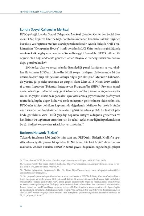 SETA'nın raporu FETÖ'nün İngiltere yapılanmasını deşifre etti... 31